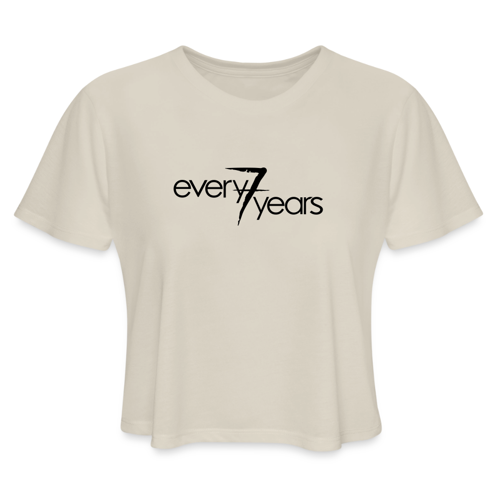 every7years Cropped Tee - dust